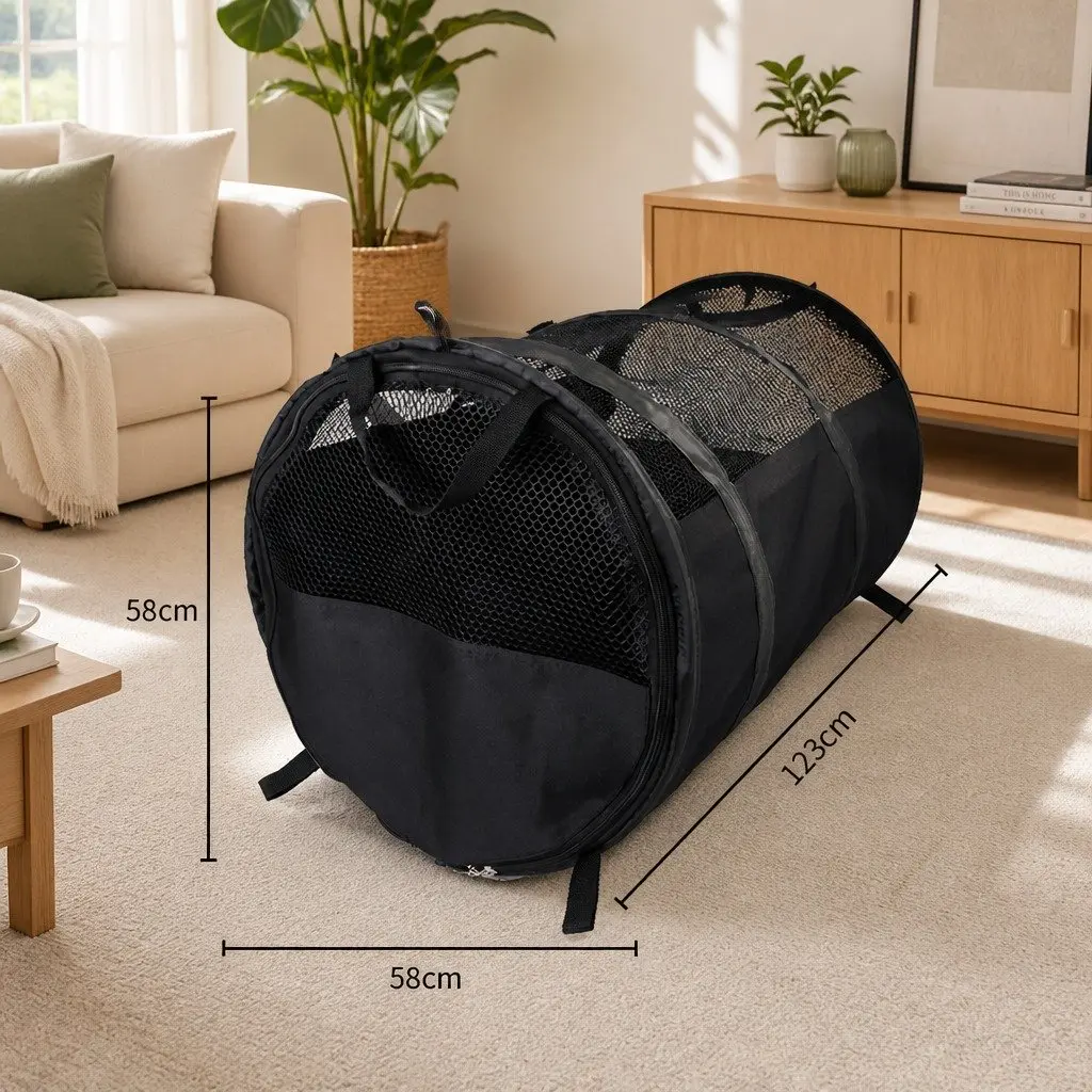 Portable Foldable Pet Carrier Travel Bag Cats Dogs Car Transport Kennel House