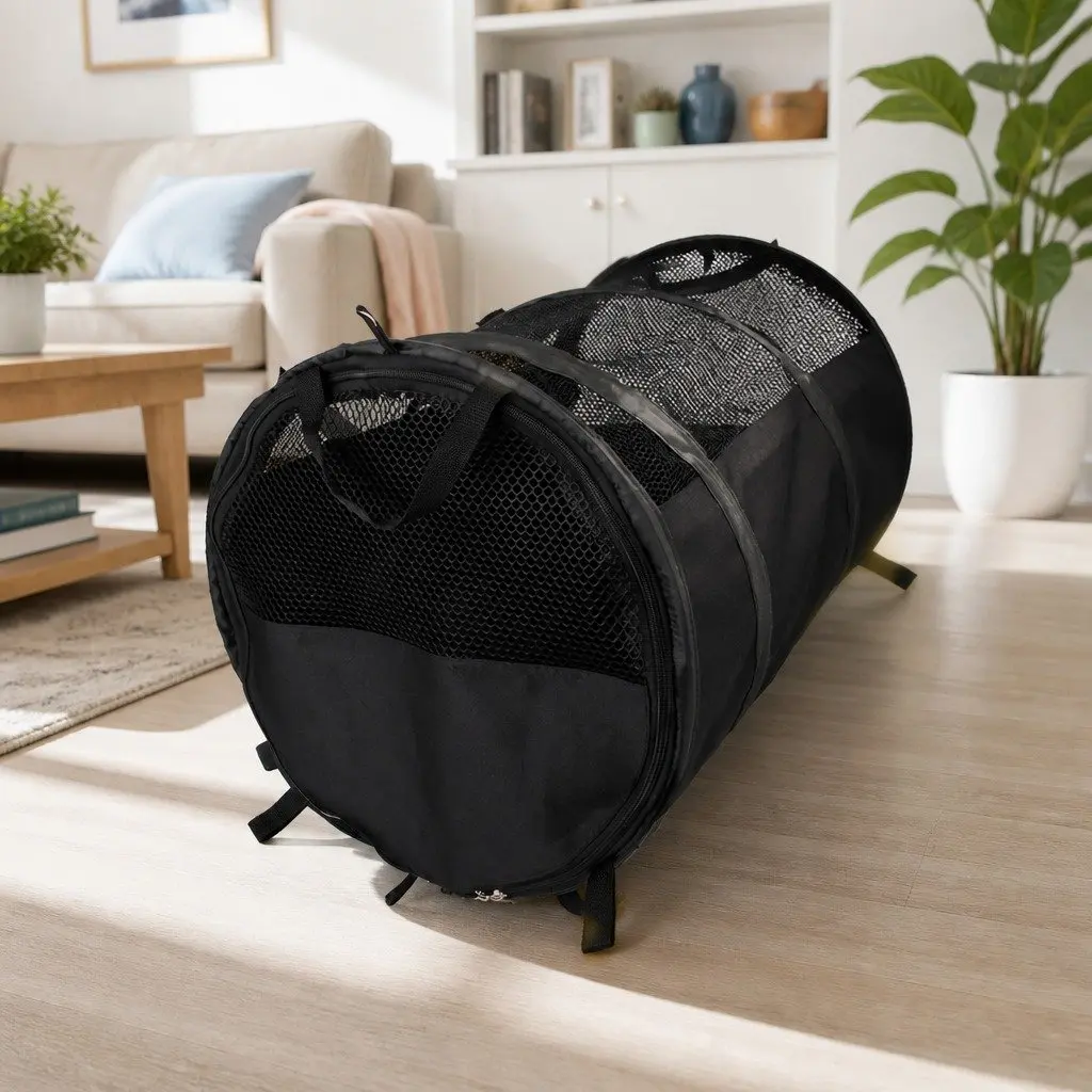 Portable Foldable Pet Carrier Travel Bag Cats Dogs Car Transport Kennel House