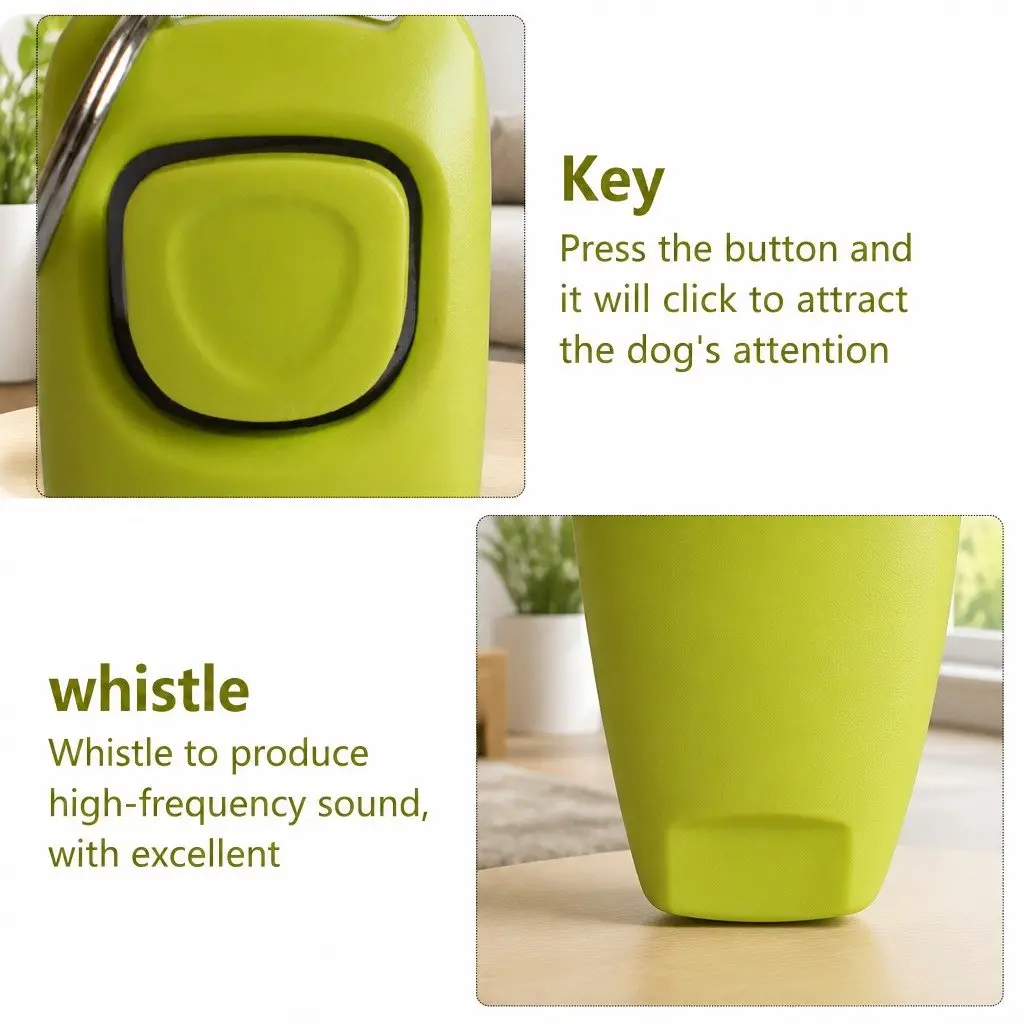 Dog Training Whistle and Clicker Combo