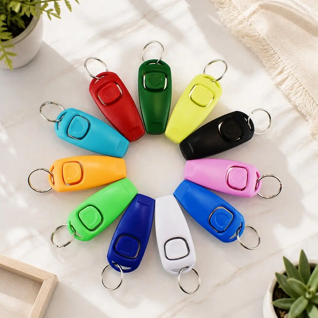 Dog Training Whistle and Clicker Combo