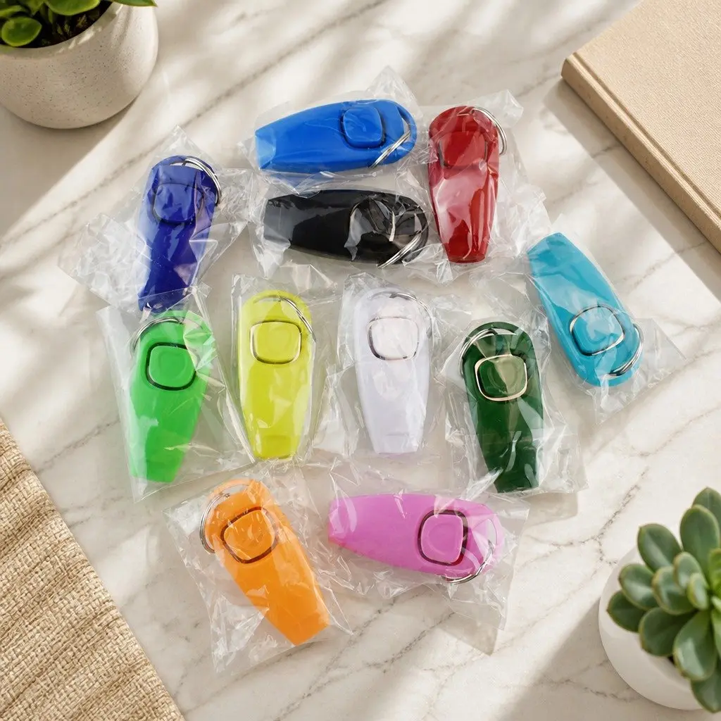 Dog Training Whistle and Clicker Combo