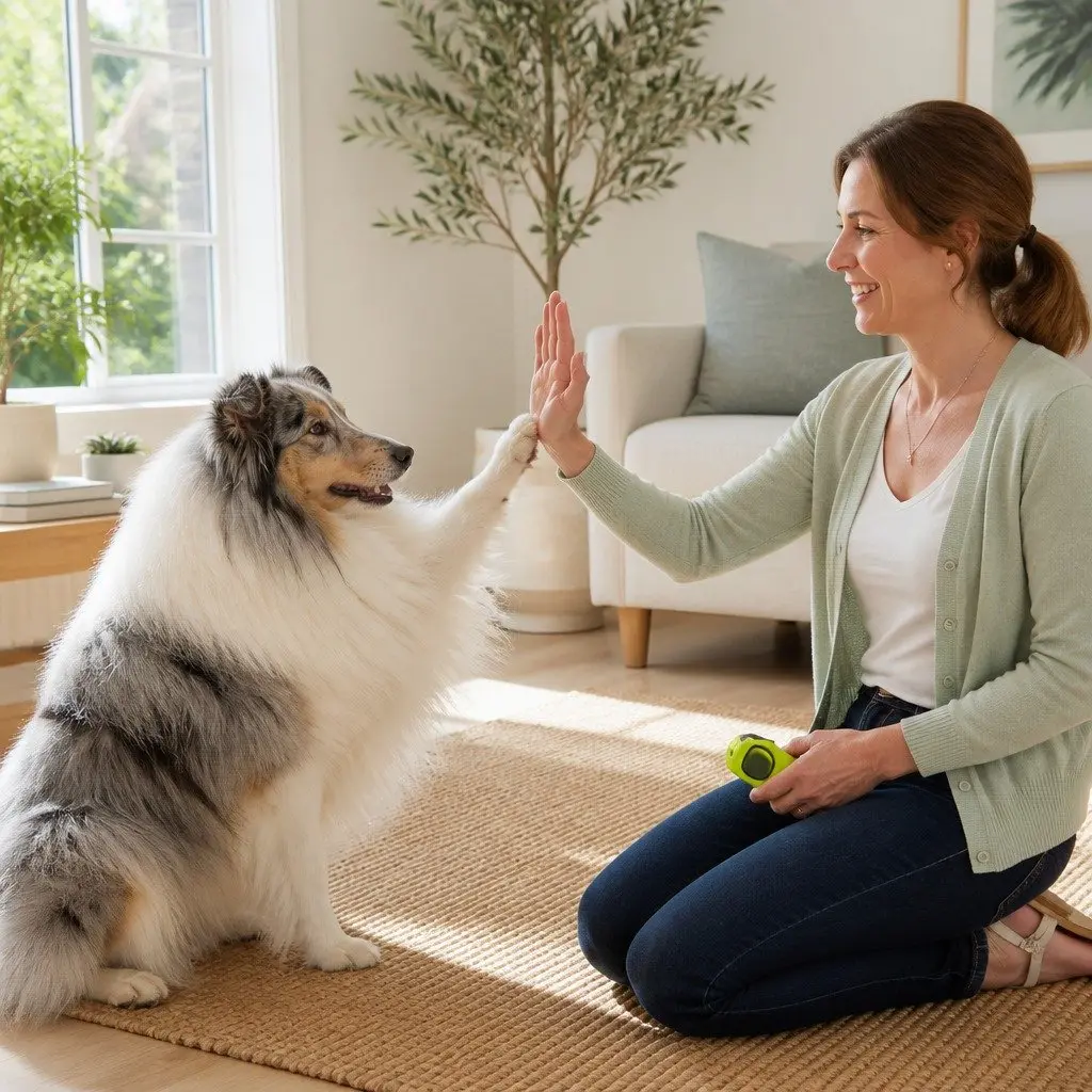 Dog Training Whistle and Clicker Combo