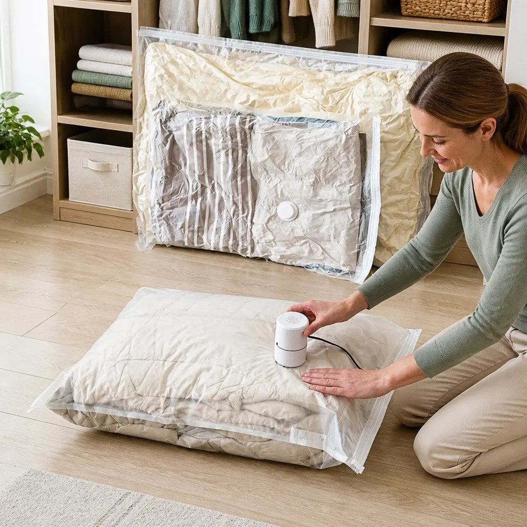 Vacuum Compression Bag for Maximum Storage Efficiency
