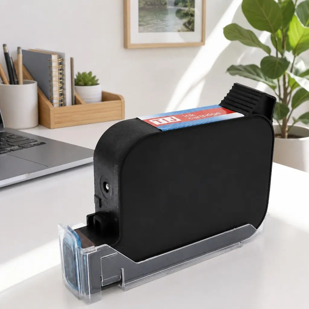 Black Fast Dry Ink Cartridge High Definition Nozzle 600DPI Printing Supplies
