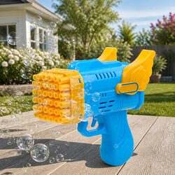Quick-Firing Bubble Blowing Gun for Endless Fun
