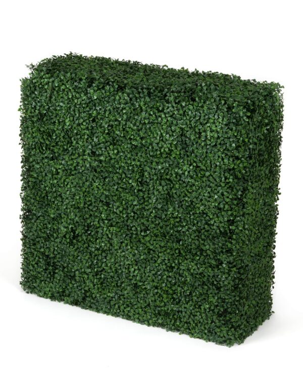 Fanno-Portable Boxwood Hedge UV Resistant 75cm Instant Privacy Greenery for Home Office