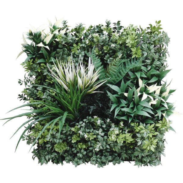 Fanno-Artificial Living Green Wall Panel Sample UV Resistant 45cm x 45cm Easy Install