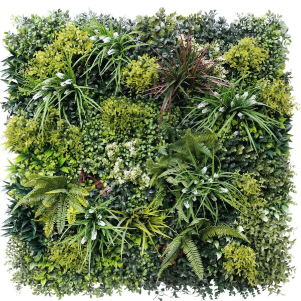 Fanno-Lush Spring Vertical Garden Panel UV Resistant 100cm x 100cm Indoor Outdoor Decor