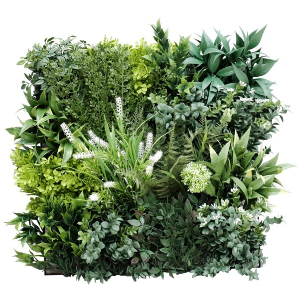 Fanno-Artificial Green Wall Panel UV Resistant 1m x 1m Maintenance Free Vertical Garden