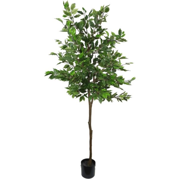 Fanno-Artificial Potted Ficus Tree 160cm Indoor Decorative Plant with Life-Like Foliage