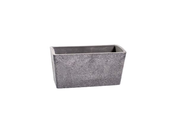 Fanno-Rectangle Planter 27cm Sustainable Recycled Plastic for Living or Artificial Plants