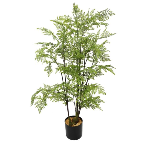 Fanno-Faux Natural Fern Tree 90cm Decorative Artificial Plant for Indoor Outdoor Use