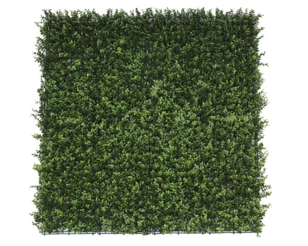 Fanno-Artificial Premium Natural Buxus Hedge Panel UV Resistant 1m x 1m Garden Screen