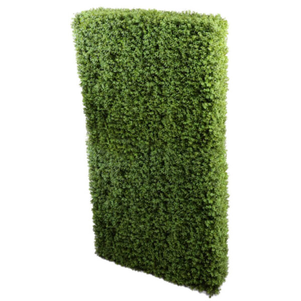 Fanno-Portable Artificial Buxus Hedge UV Resistant 100cm Long 200cm High Privacy Greenery