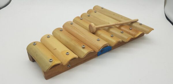 Fanno-Bamboo Xylophone for Kids Music Learning and Sound Exploration 38cm x 26cm x 8cm