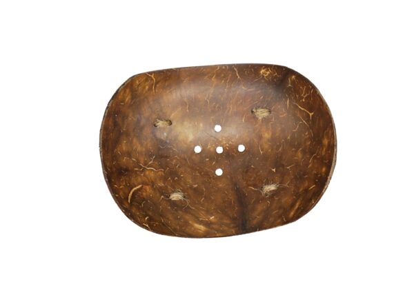 Fanno-Coconut Shell Soap Dish Handcrafted for Kitchen and Bathroom Decor