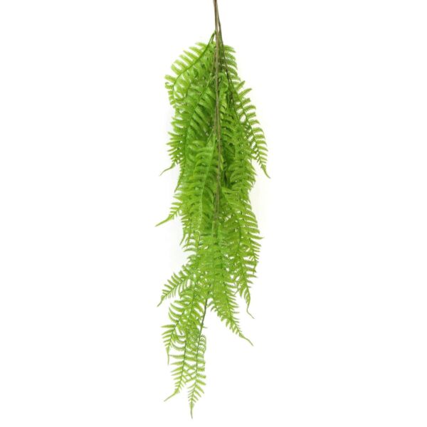 Fanno-Hanging Boston Fern Plant UV Resistant Lifelike Indoor Outdoor Decor 80cm