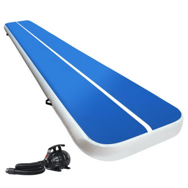 Fanno-Inflatable Air Track Mat 5M Thick 20CM with Electric Pump for Gymnastics and Cheerleading