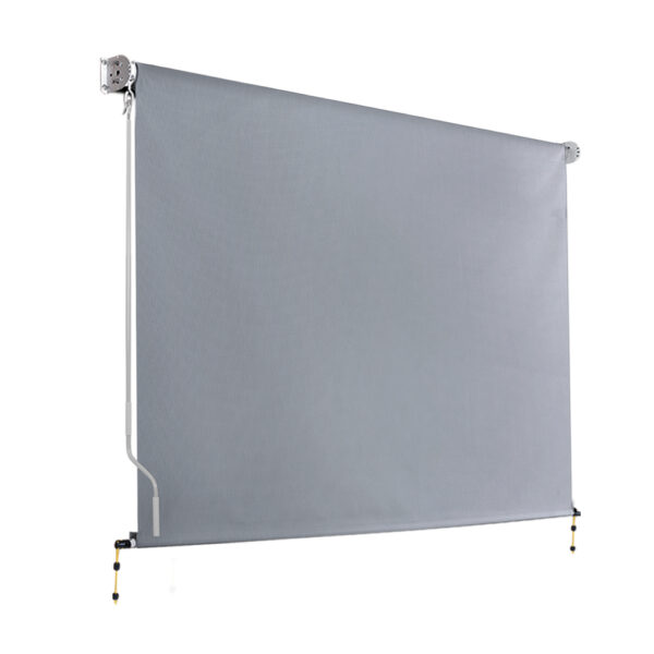 Fanno-Retractable Screen Shade  x 2.5m UV Resistant for Patio Garden Privacy