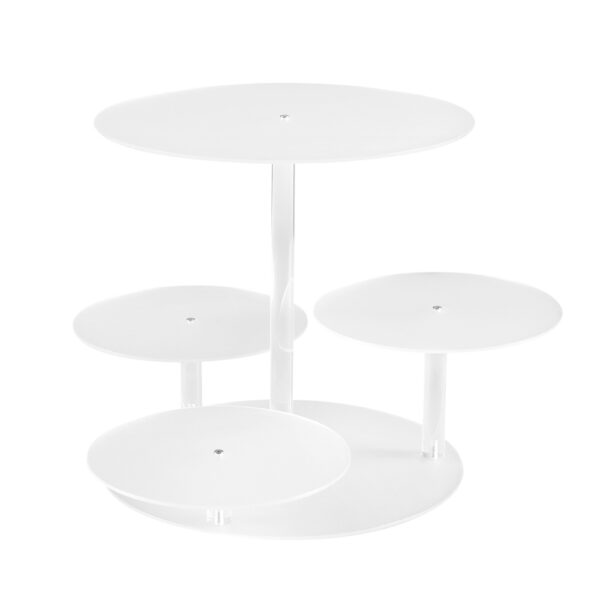 Fanno-5-Tier Cake Stand Clear Acrylic Detachable Layers for Wedding Party Display