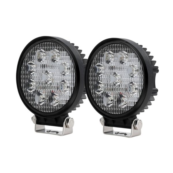 Fanno-LED Driving Lights 4.5 Inch Ultra Bright Waterproof Spot Flood Lights for Cars Trucks