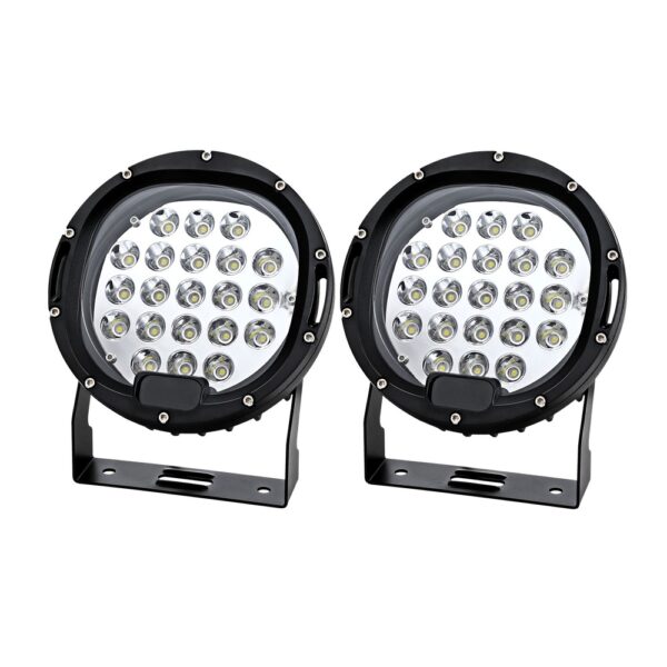 Fanno-7 Inch LED Driving Lights Pair for Car Truck SUV Ultra Bright Waterproof 12V 24V