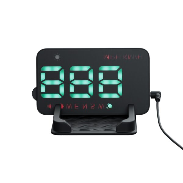 Fanno-GPS HUD Speedometer for Cars with Overspeed Alarm and Dual Display Modes