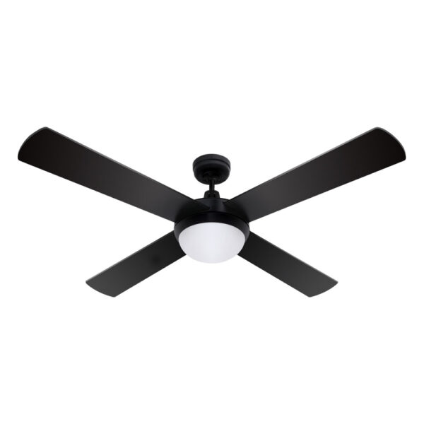 Fanno-52 Inch Ceiling Fan with Remote Control LED Light and Timer for Indoor Outdoor Use