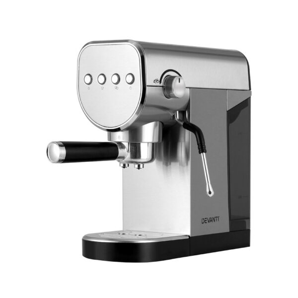 Fanno-Espresso Machine 20 Bar Pressure Coffee Maker with Milk Frother and Mug Warmer