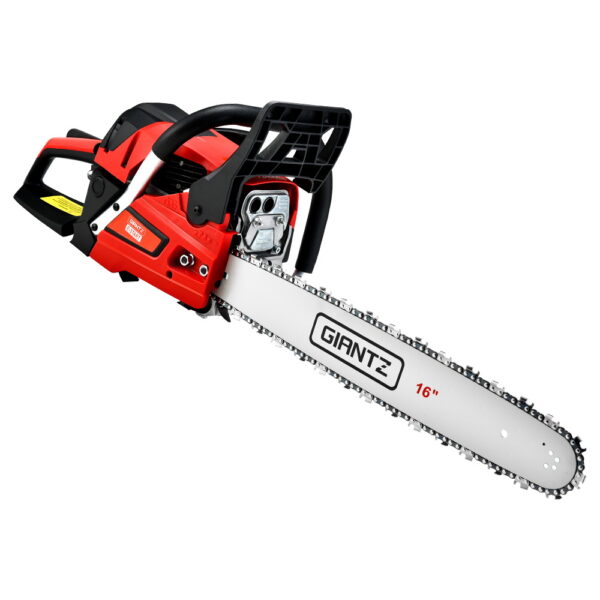 Fanno-45cc Chainsaw with 16 Inch Bar Commercial Grade Petrol Engine for Heavy Duty Cutting