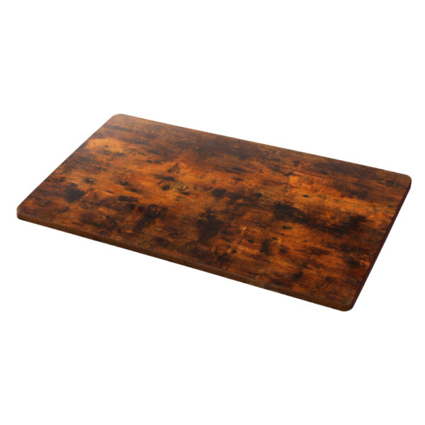 Fanno-Desk Top for Motorised Frame 120CM Rustic Brown Eco-Friendly Anti-Scratch Finish