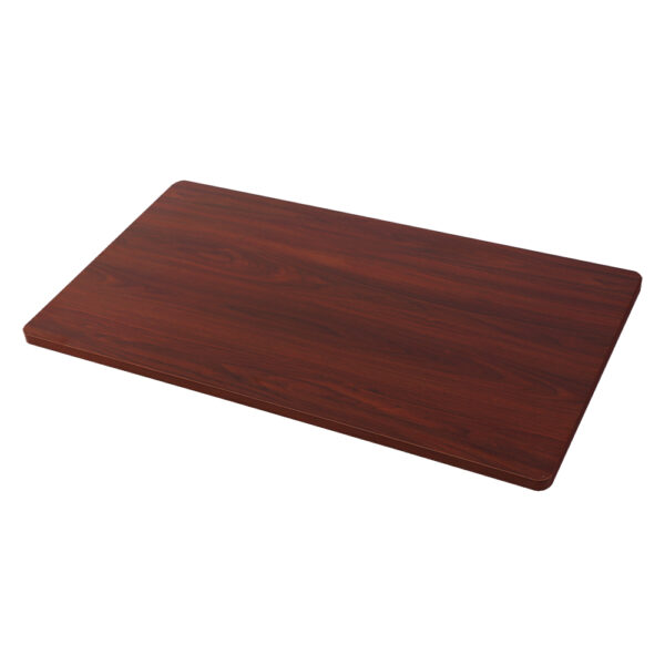 Fanno-Desk Top Compatible with  Motorised Frame Walnut 120CM Easy Assembly