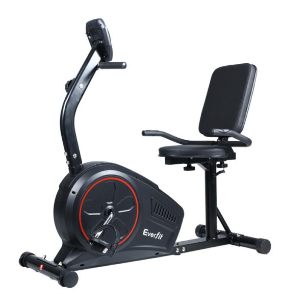 Fanno-Recumbent Exercise Bike for Home Gym with Magnetic Resistance and LCD Monitor