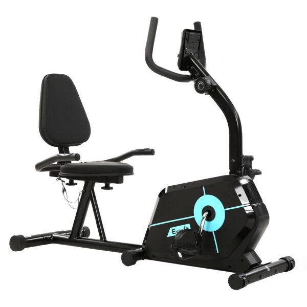 Fanno-Recumbent Exercise Bike for Home Gym with Magnetic Resistance and LCD Monitor