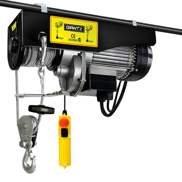 Fanno-Electric Hoist Winch 400kg 800kg 1300W 18m Cable Remote Lifting Tool