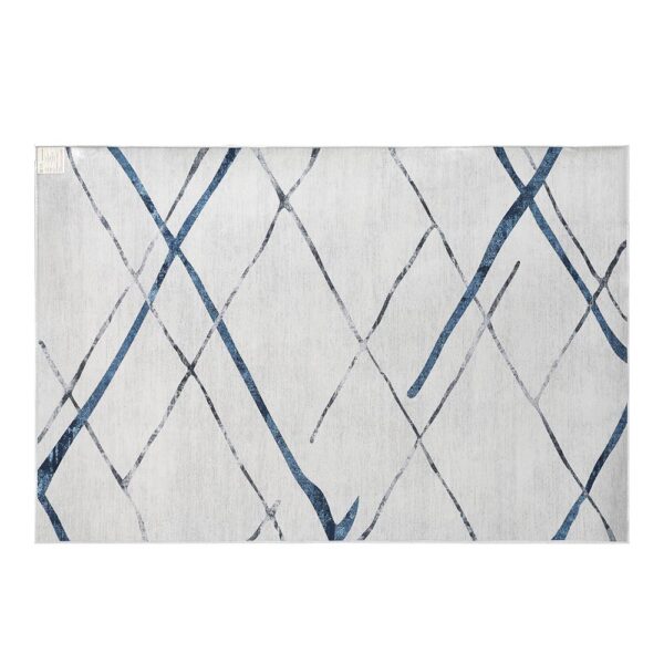 Fanno-Flannel Floor Rug 200x290 Geometric Design Washable Anti-Slip Soft Mat