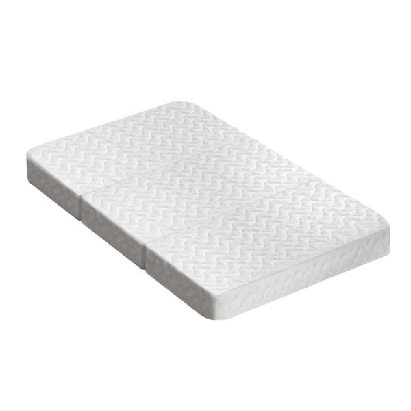 Fanno-Foldable Foam Mattress for Baby Portable Lightweight Hypoallergenic Bamboo Cover