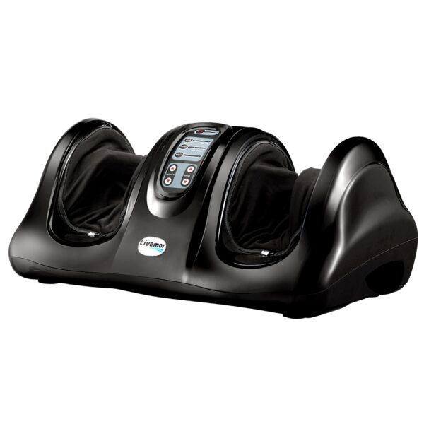 Fanno-Foot Massager Electric Shiatsu with Remote Control Portable Kneading Black