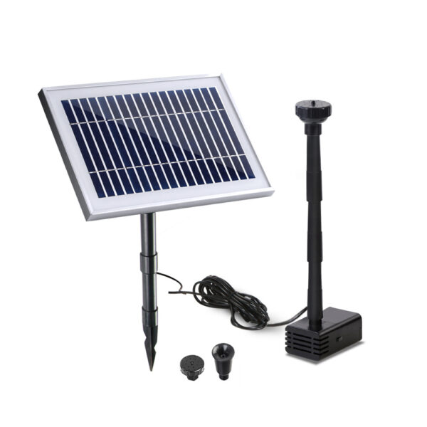 Fanno-Solar Powered Fountain Pump for Garden with 1.4m Water Lift and Easy Setup