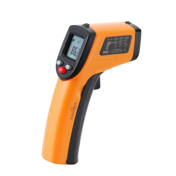 Fanno-5-star Chef Laser Infrared Thermometer Food Digital Temperature Gun Smoker Pizza BBQ