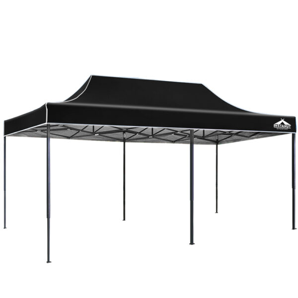 Fanno-Pop Up Gazebo 3x6m with 4 Base Pods Outdoor Wedding Camping Tent Shade Canopy