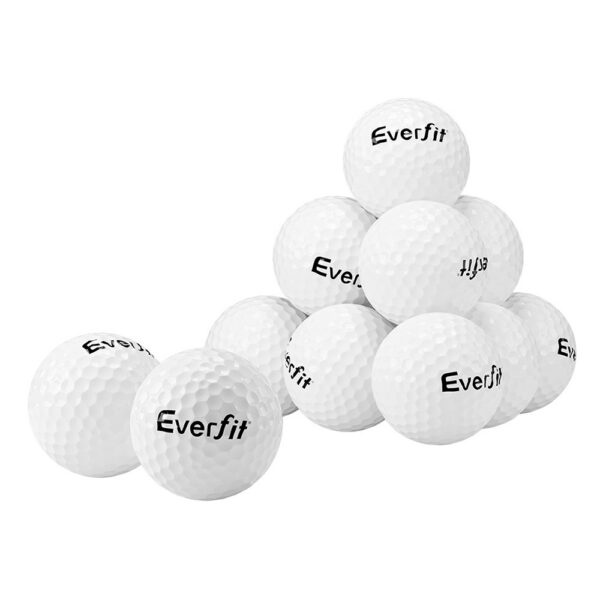 Fanno-Dual-Layer Synthetic Golf Balls Set of 12 for Distance and Control Practice