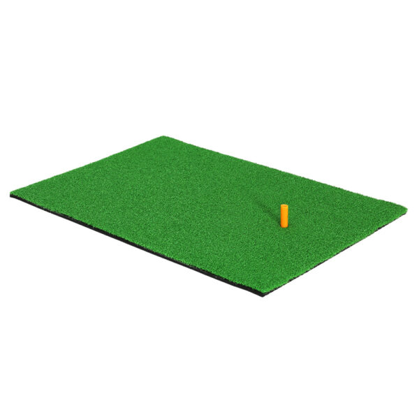 Fanno-Portable Golf Practice Mat for Indoor Outdoor Use with Non-Slip Base 80x60cm