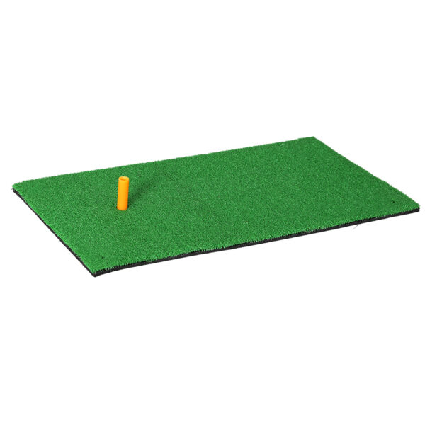 Fanno-Portable Golf Practice Mat for Indoor Outdoor Use with Non-Slip Base and Tee Hole