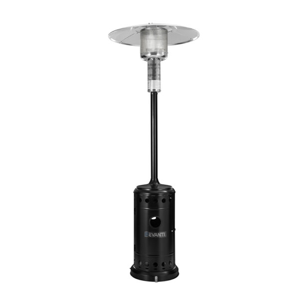 Fanno-Portable Gas Patio Heater Stainless Steel 13.5kW Outdoor Heating for Cafes and Home