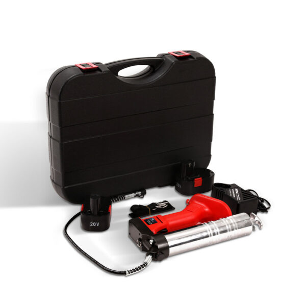 Fanno-20V Cordless Grease Gun with 450g Capacity and 76cm Flexible Hose