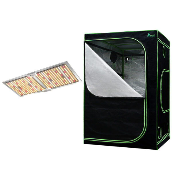 Fanno-Grow Tent with 220W LED Grow Light Full Spectrum for Indoor Plant Growth