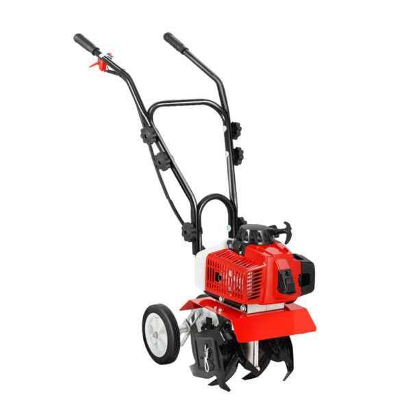 Fanno-Hand-held Tiller 88cc 2-Stroke Petrol Motor 4 Blades Soil Cultivator Garden Tool