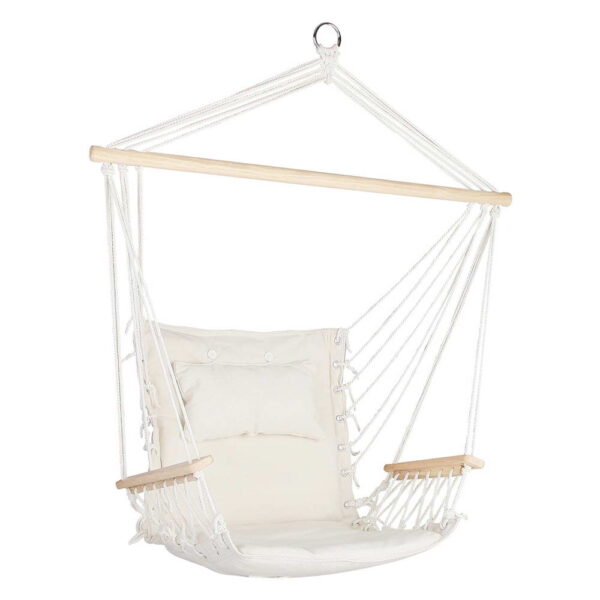 Fanno-Comfy Hammock Chair with Armrests and Pillow for Indoor Outdoor Relaxation