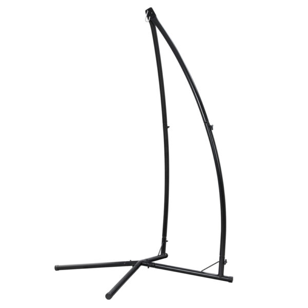 Fanno-Heavy Duty Hammock Chair Stand Indoor Outdoor Powder Coated Steel 120kg Capacity